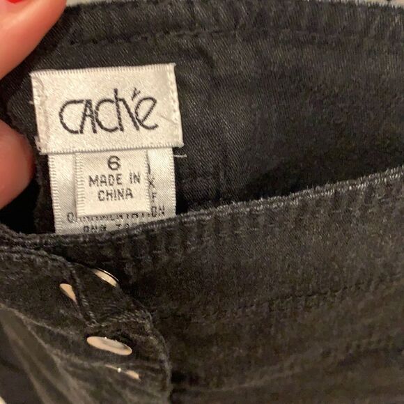 🎉1 hr sale 🎉black linen high waist pants - Picture 5 of 9